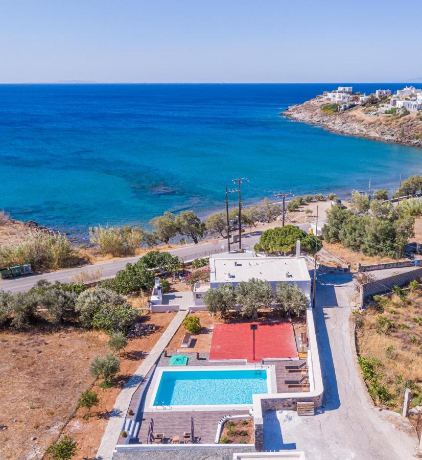 Flora'S Beach And Pool Villa In Syros Liaropá المظهر الخارجي الصورة