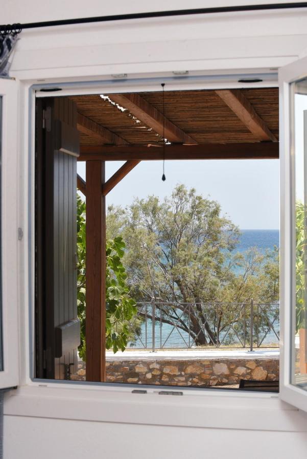 Flora'S Beach And Pool Villa In Syros Liaropá المظهر الخارجي الصورة