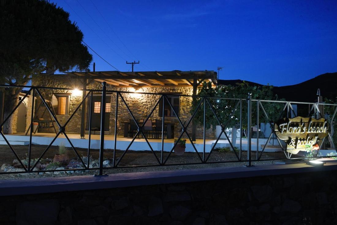 Flora'S Beach And Pool Villa In Syros Liaropá المظهر الخارجي الصورة