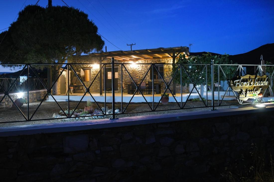 Flora'S Beach And Pool Villa In Syros Liaropá المظهر الخارجي الصورة